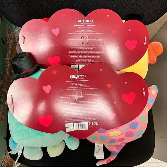 **PRICE DROP**Bundle of Eiko, Saxa, Sunny, & Walsh 8” Squishmallow - Picture 2 of 10